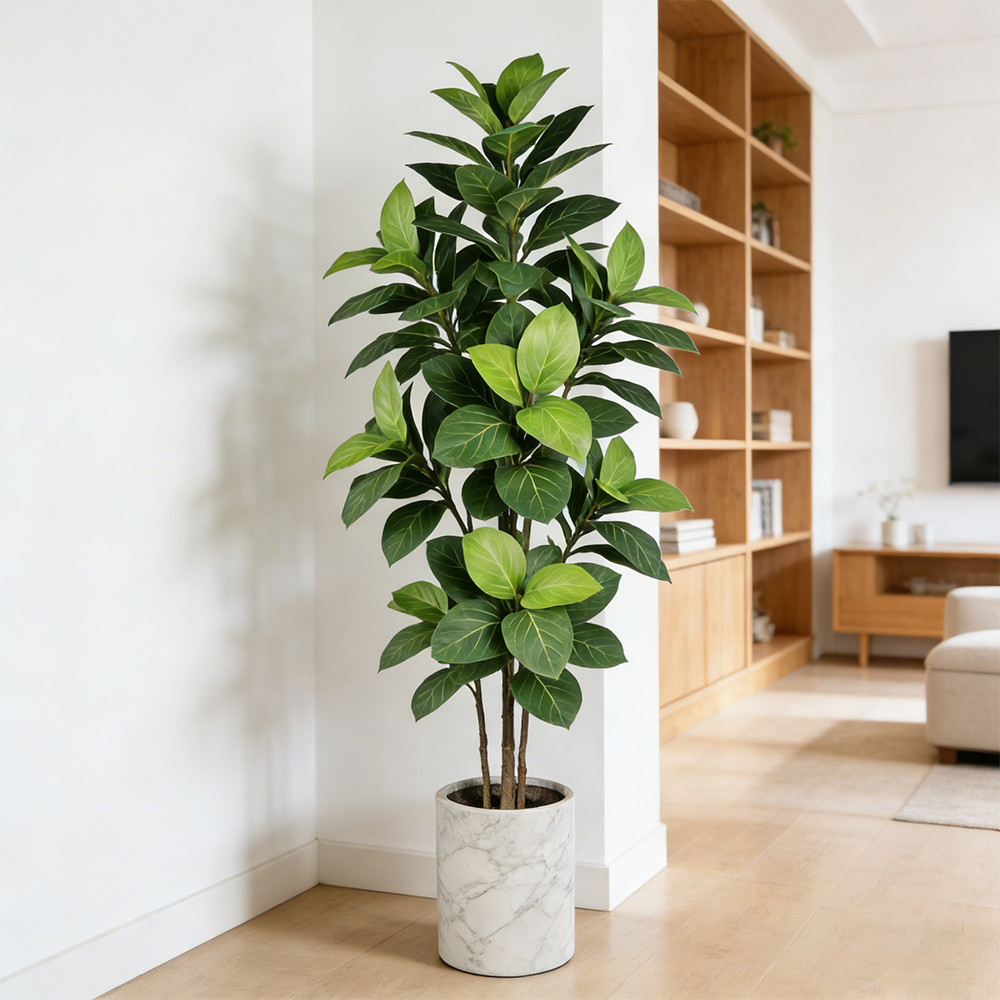 Dracaena Marginata - 70-130cm Artificial Ficus Plants Large Fake