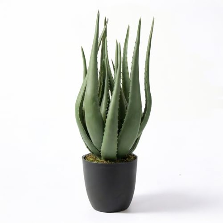 Large Potted Artificial Aloe V - Aloe Vera Pot incelemesi ve fiyatı