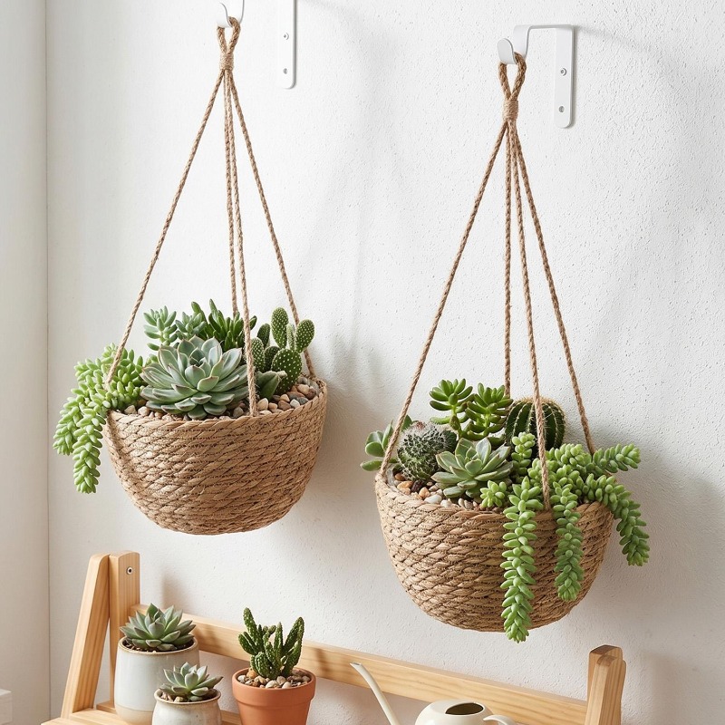 1/3x Rope Hanging Planter Bask - Spider Plant Hanging incelemesi ve fiyatı