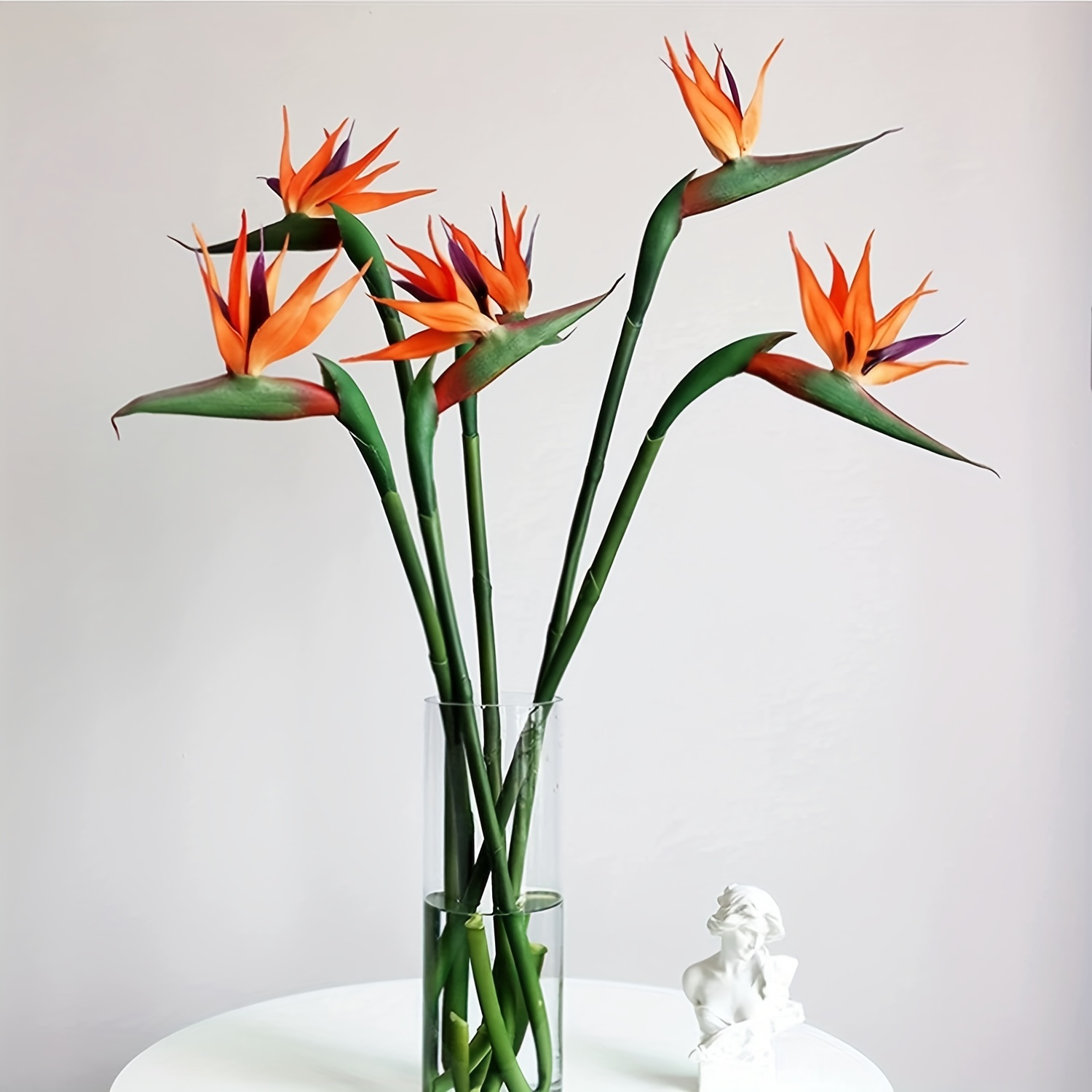 3Pcs Artificial Heaven Bird Fl - Bird Paradise Strelitzia incelemesi ve fiyatı