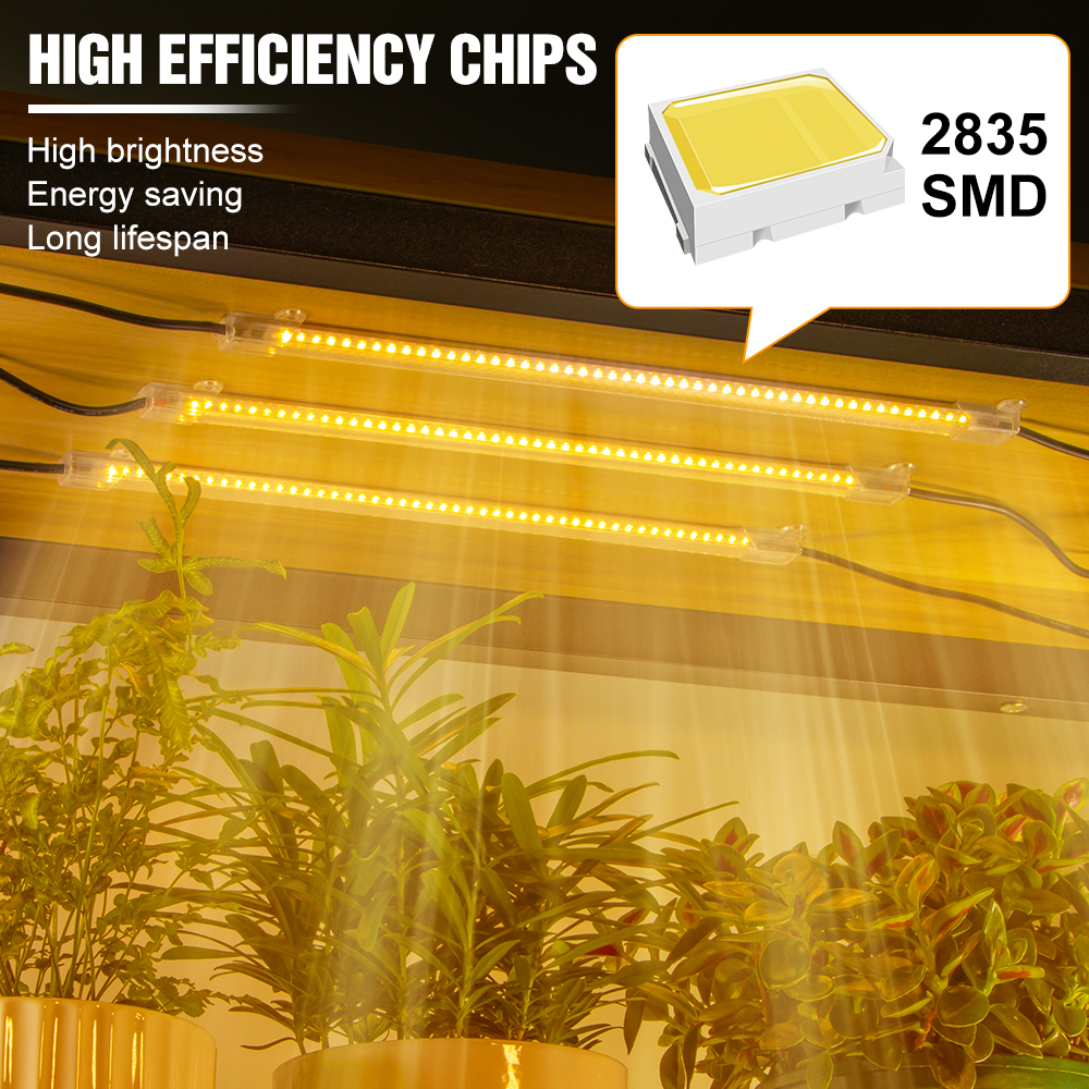 LED Grow Light Strip Full Spec - Echeveria Succulent incelemesi ve fiyatı