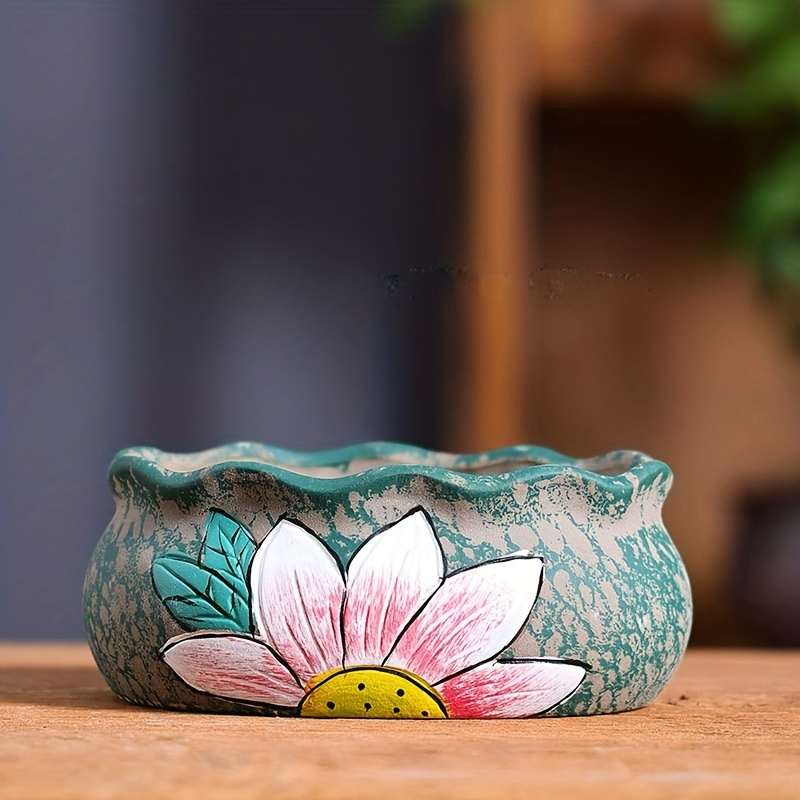 Succulent Flower Pot Ceramic L - Pilea Peperomioides incelemesi ve fiyatı