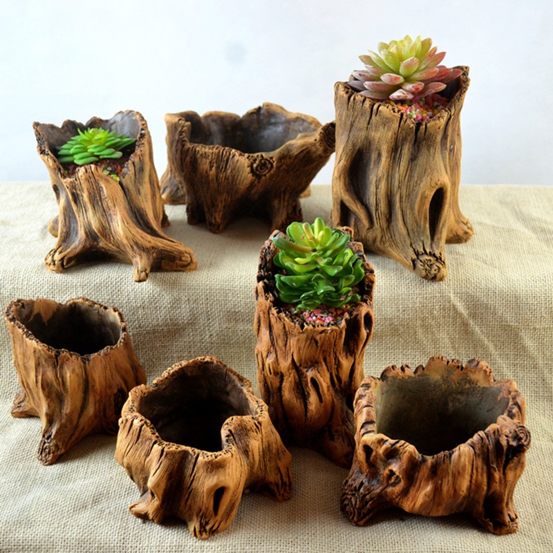Imitation Wooden Stakes Tree R - Echeveria Succulent incelemesi ve fiyatı
