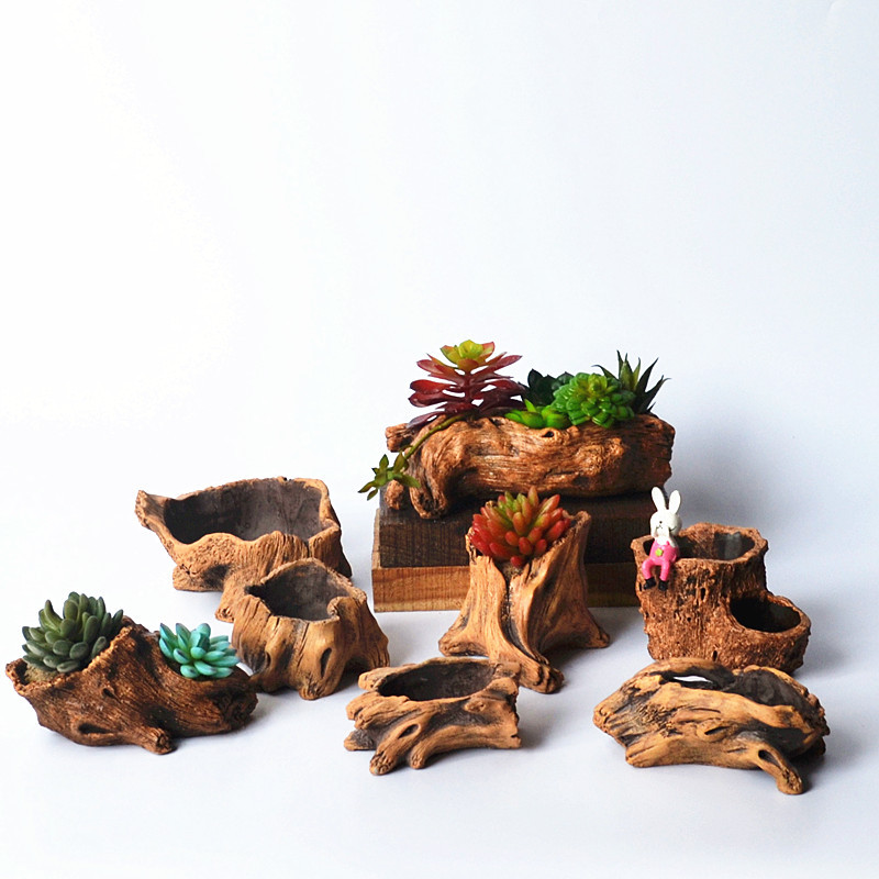 Imitation Wooden Stakes Tree R - Echeveria Succulent incelemesi ve fiyatı