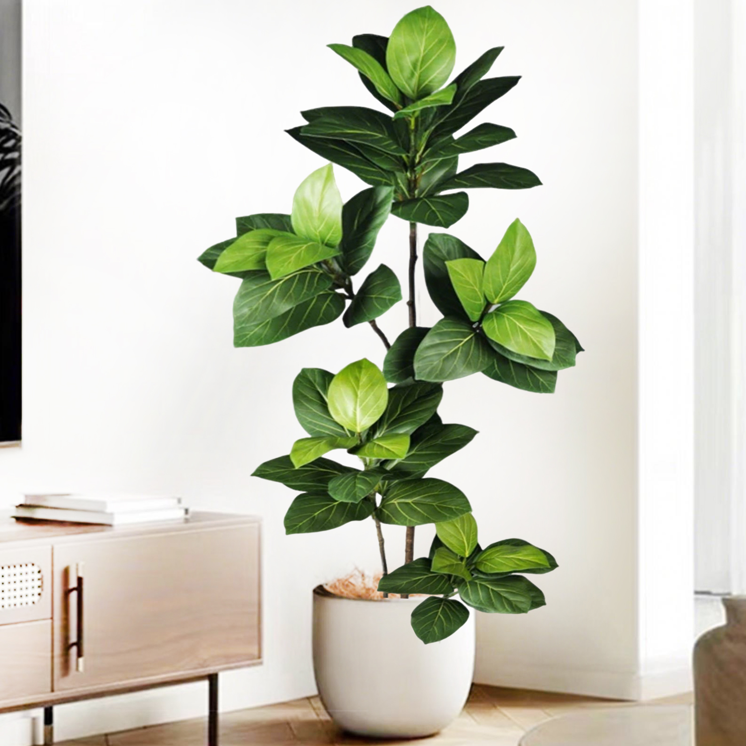 76-135cm Artificial Ficus Tree - Dracaena Marginata incelemesi ve fiyatı