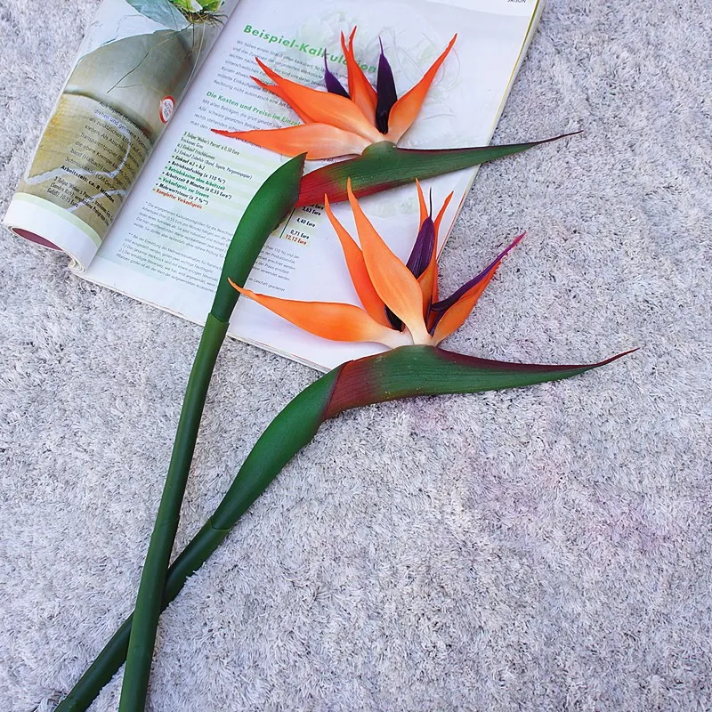 80CM artificial real touch flo - Bird Paradise Strelitzia incelemesi ve fiyatı