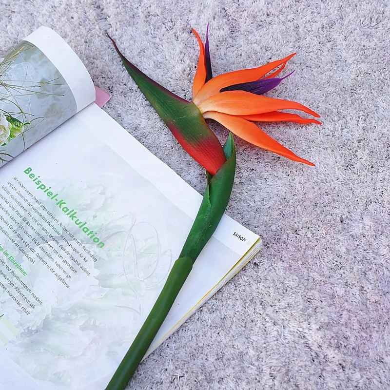 80CM artificial real touch flo - Bird Paradise Strelitzia incelemesi ve fiyatı