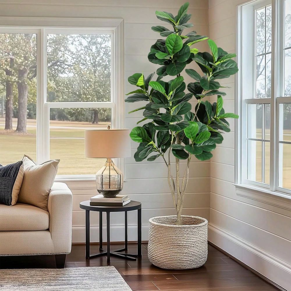 6FT Tall Artificial Fiddle Lea - Ficus Lyrata Tree incelemesi ve fiyatı