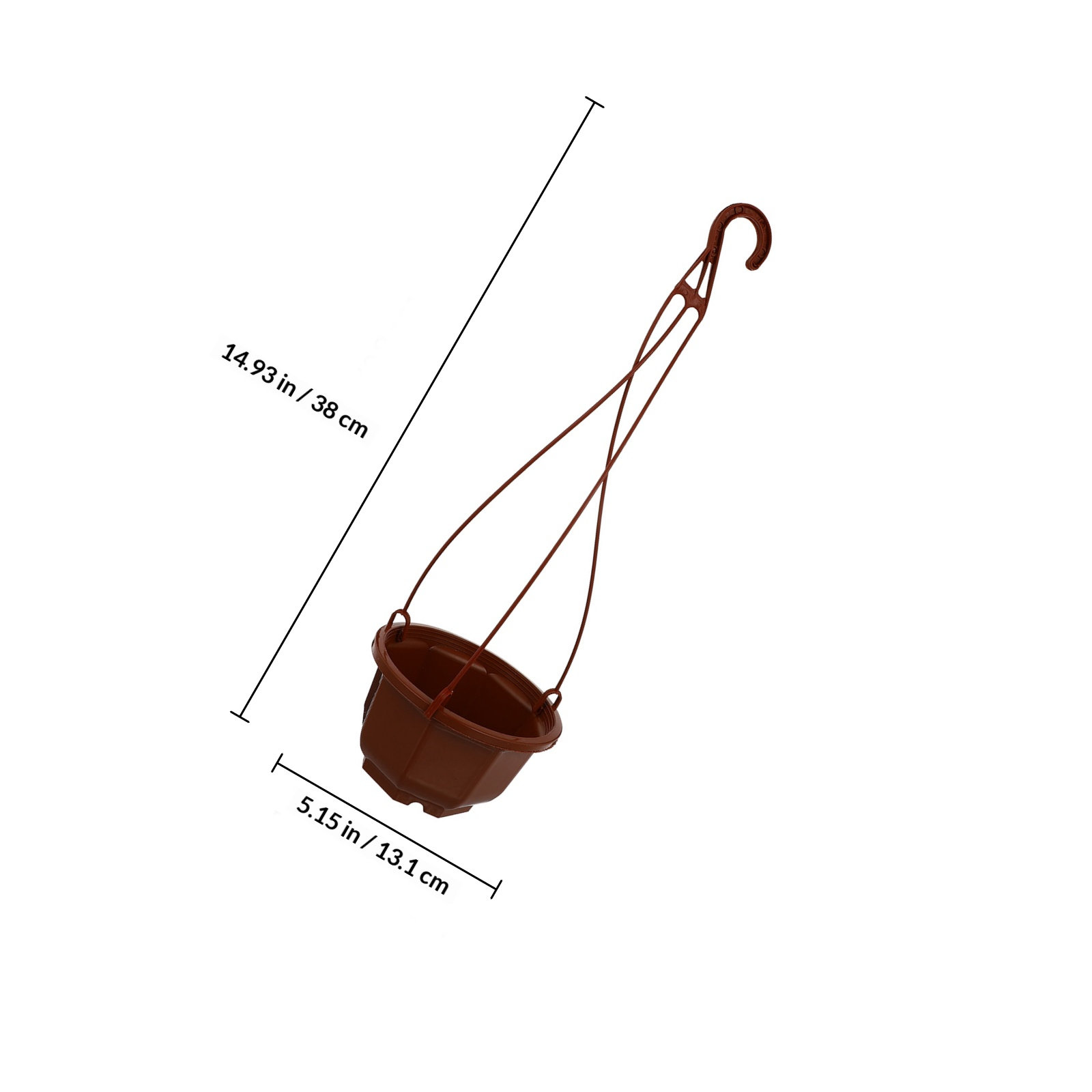 6Sets Hanging Flowerpot Lightw - Spider Plant Hanging incelemesi ve fiyatı