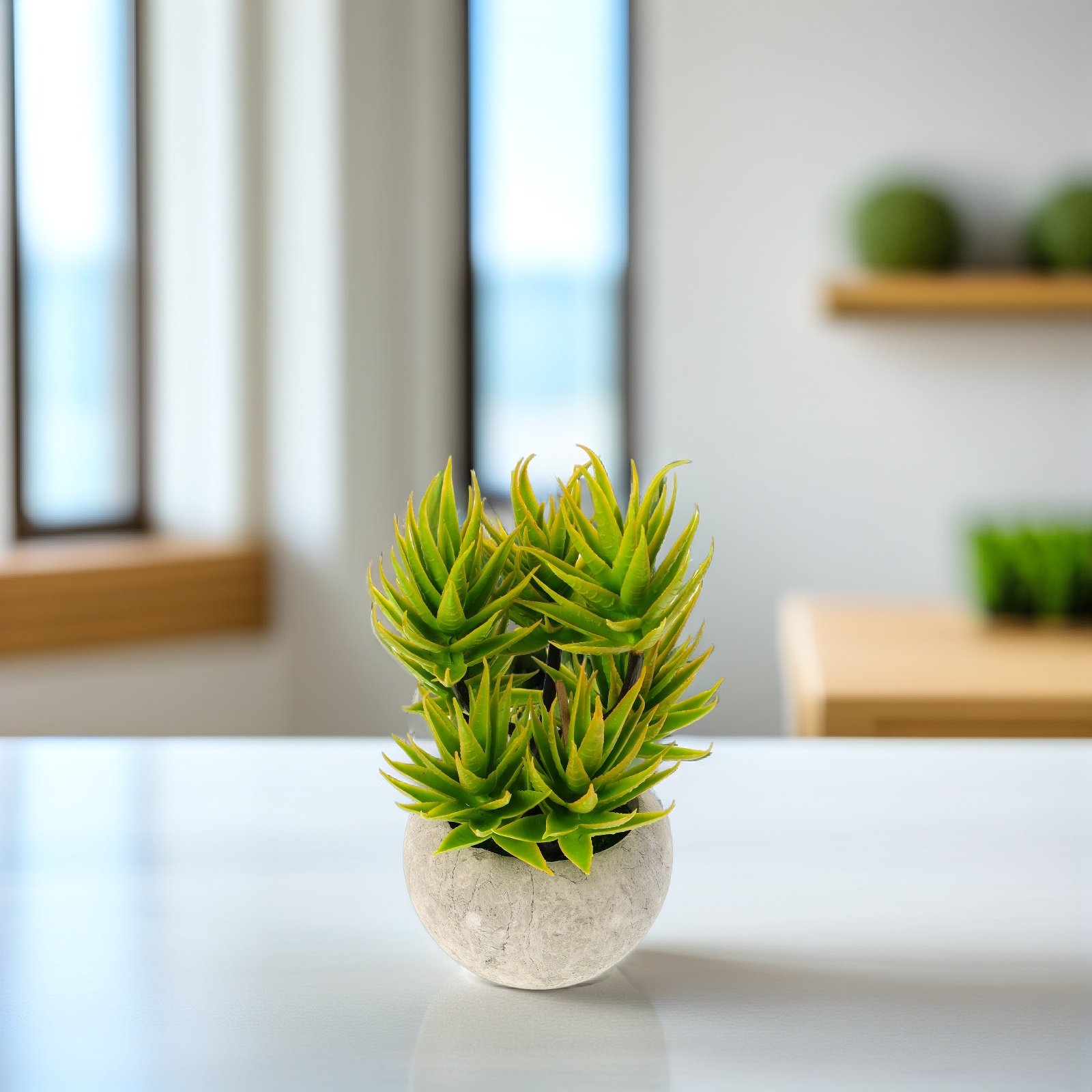 1 Piece Artificial Aloe Vera B - Aloe Vera Pot incelemesi ve fiyatı
