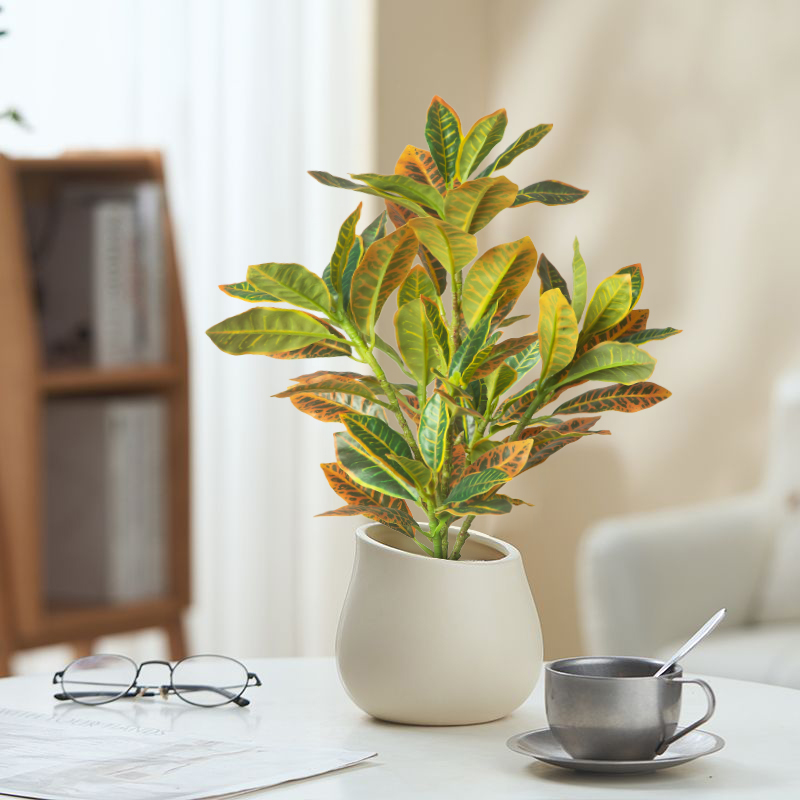 24-41cm Artificial Plants Fake - Ficus Lyrata Tree incelemesi ve fiyatı