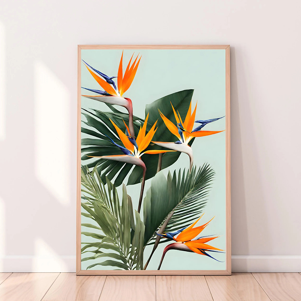 Bird of Paradise Wall arts, St - Bird Paradise Strelitzia incelemesi ve fiyatı