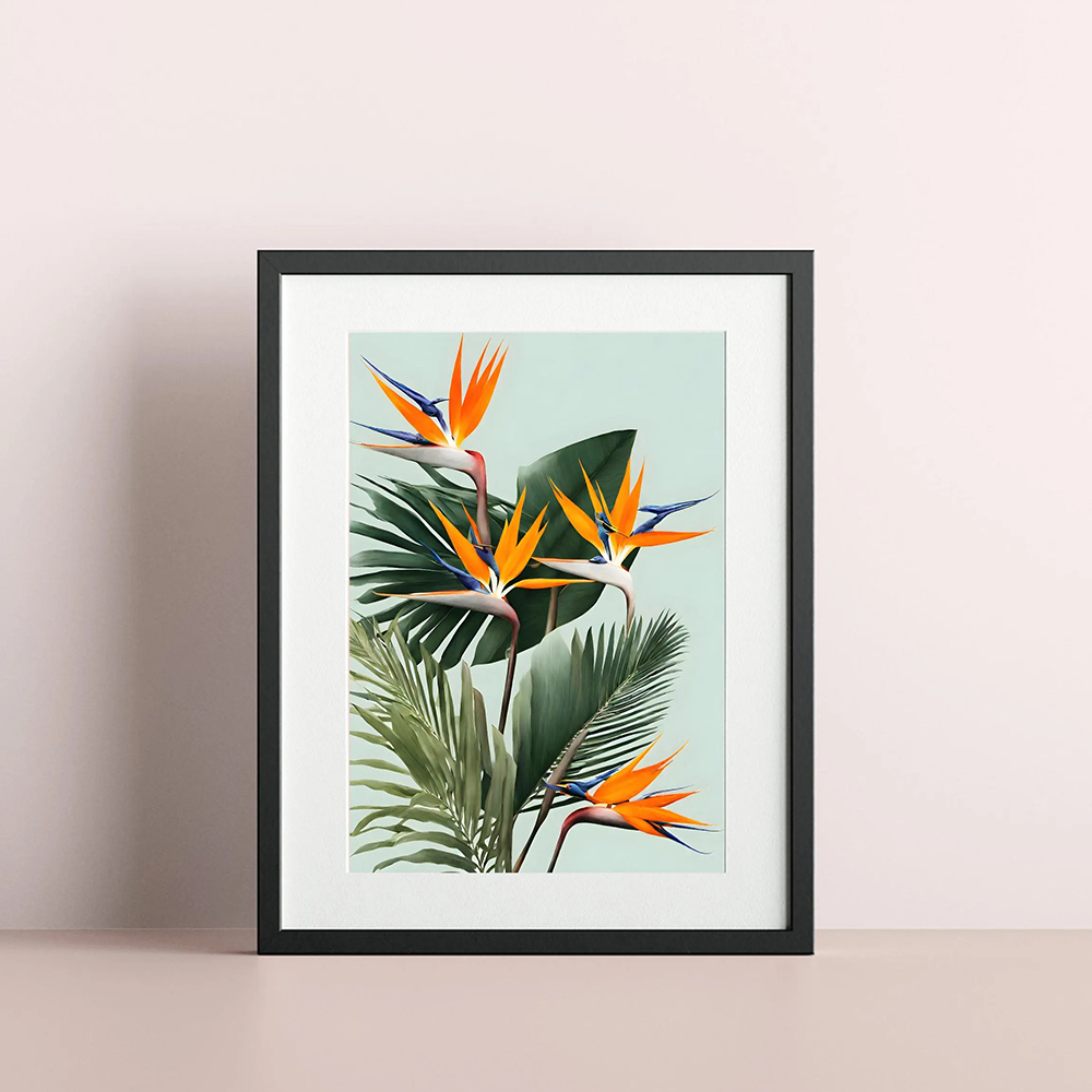 Bird of Paradise Wall arts, St - Bird Paradise Strelitzia incelemesi ve fiyatı