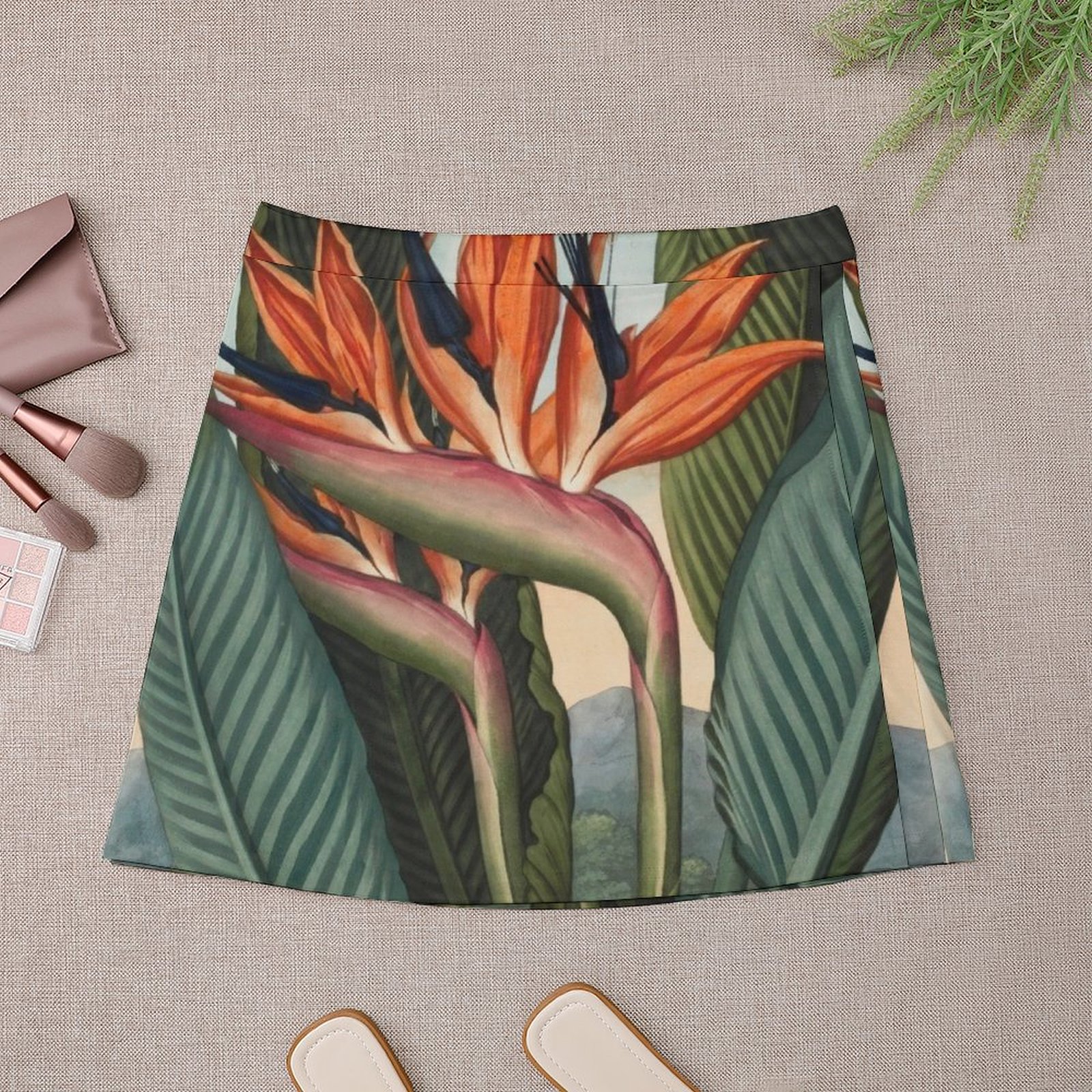 Botanical illustration: Bird o - Bird Paradise Strelitzia incelemesi ve fiyatı