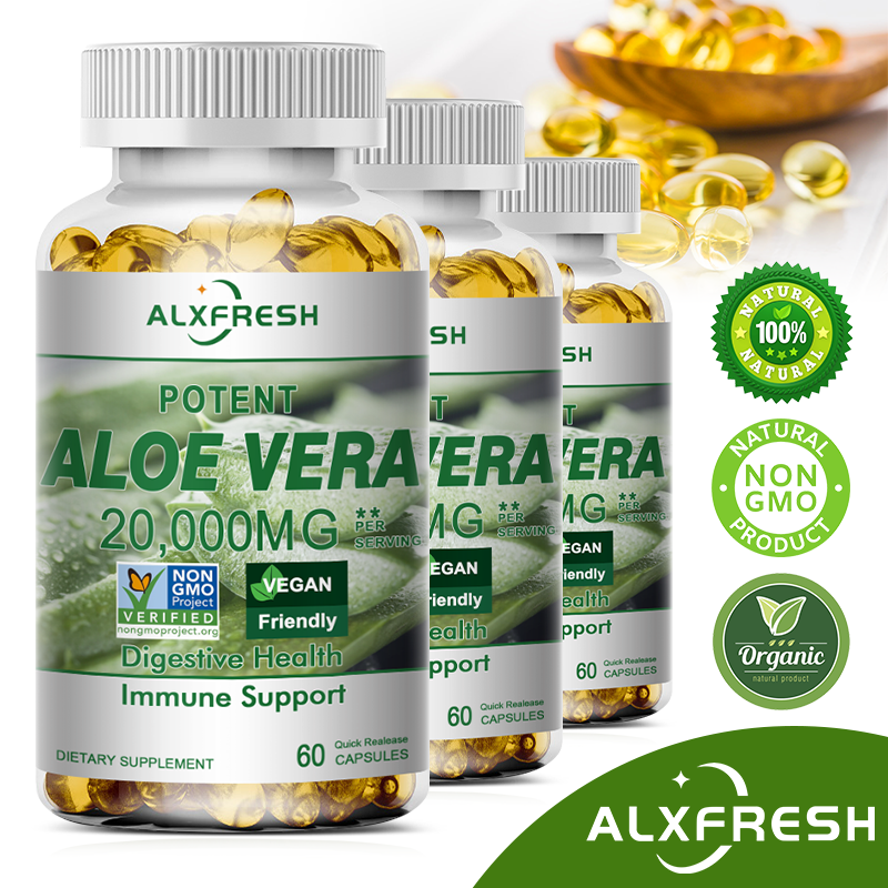 Aloe Vera Capsules Improve Dig - Aloe Vera Pot incelemesi ve fiyatı