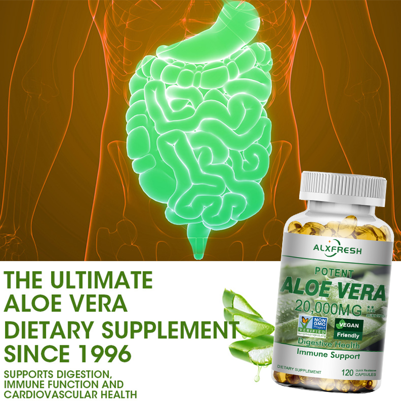 Aloe Vera Capsules Improve Dig - Aloe Vera Pot incelemesi ve fiyatı