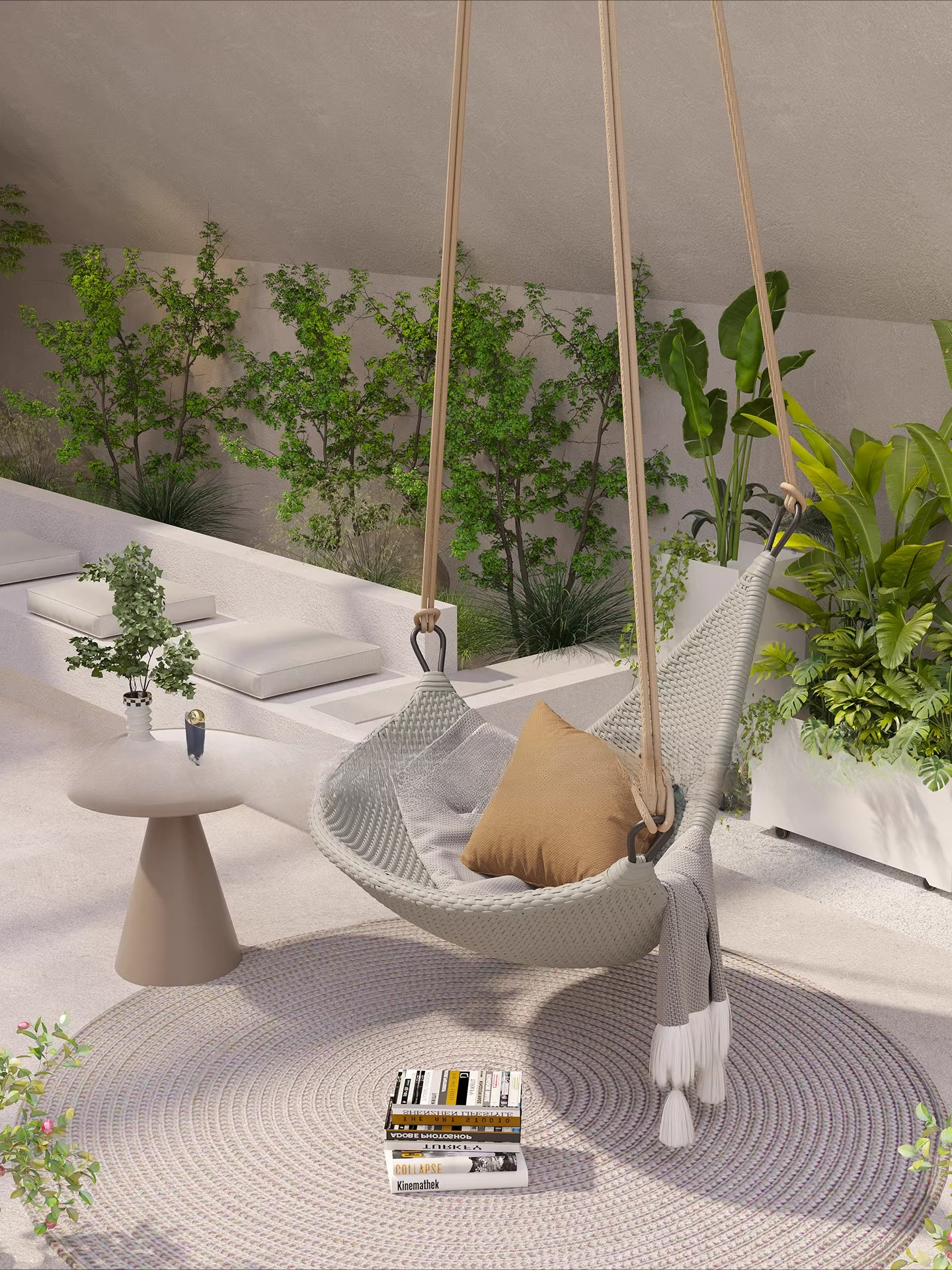 hanging chair cradle hanging b - Spider Plant Hanging incelemesi ve fiyatı