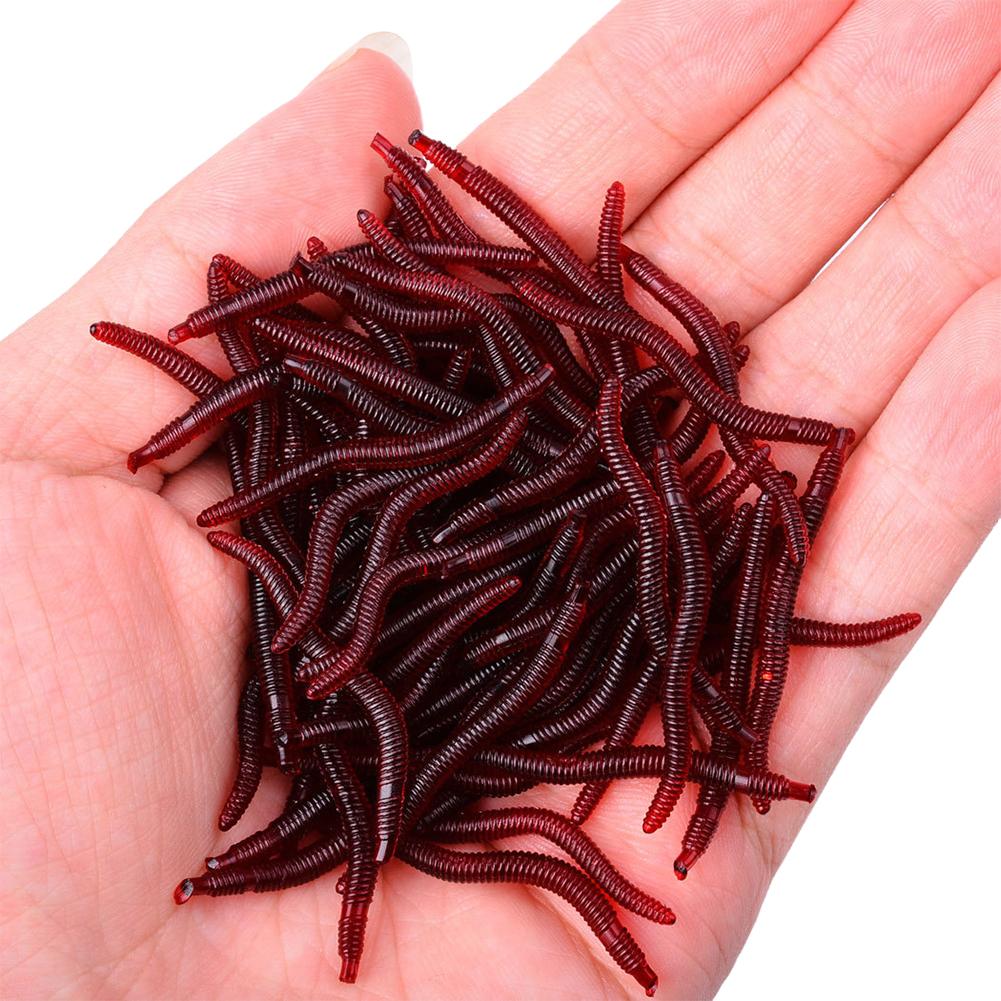 50/100PCS Soft Lure Bass Bream - Aglaonema Red incelemesi ve fiyatı