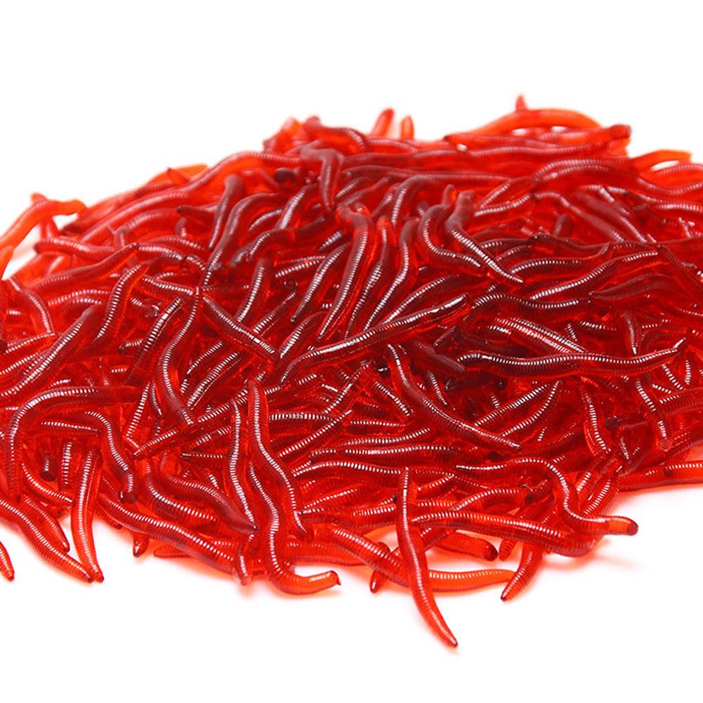50/100PCS Soft Lure Bass Bream - Aglaonema Red incelemesi ve fiyatı